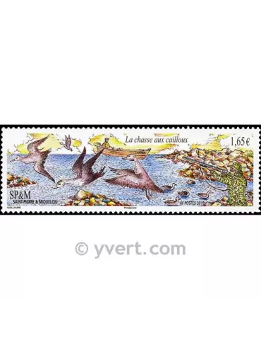 n° 984 -  Timbre Saint-Pierre et Miquelon Poste 2