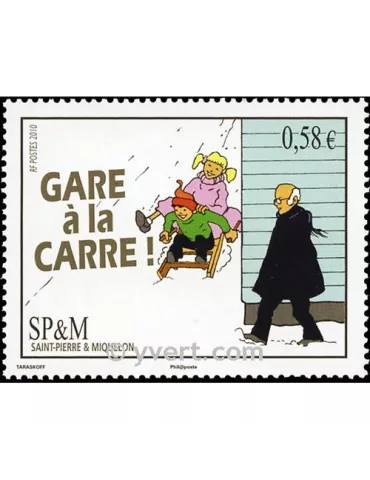 n° 985 -  Timbre Saint-Pierre et Miquelon Poste 2