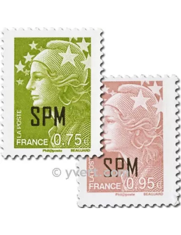 n° 992/993 -  Timbre Saint-Pierre et Miquelon Poste 2