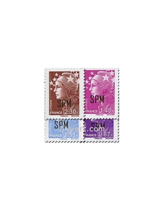 n° 995/998 -  Timbre Saint-Pierre et Miquelon Poste