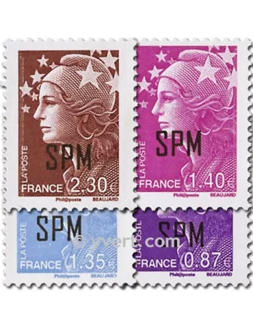 n° 995/998 -  Timbre Saint-Pierre et Miquelon Poste 2