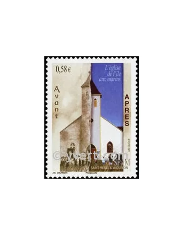 n° 1000 -  Timbre Saint-Pierre et Miquelon Poste