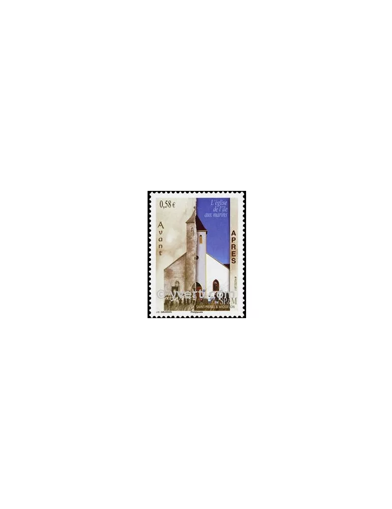 n° 1000 -  Timbre Saint-Pierre et Miquelon Poste