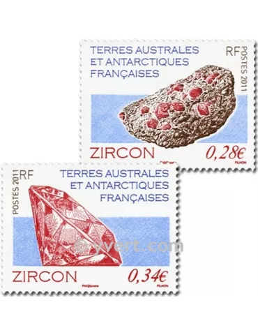 n° 578/579 -  Timbre TAAF Poste 2