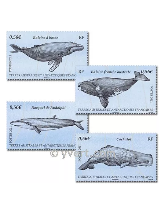 n° 587/590 -  Timbre TAAF Poste