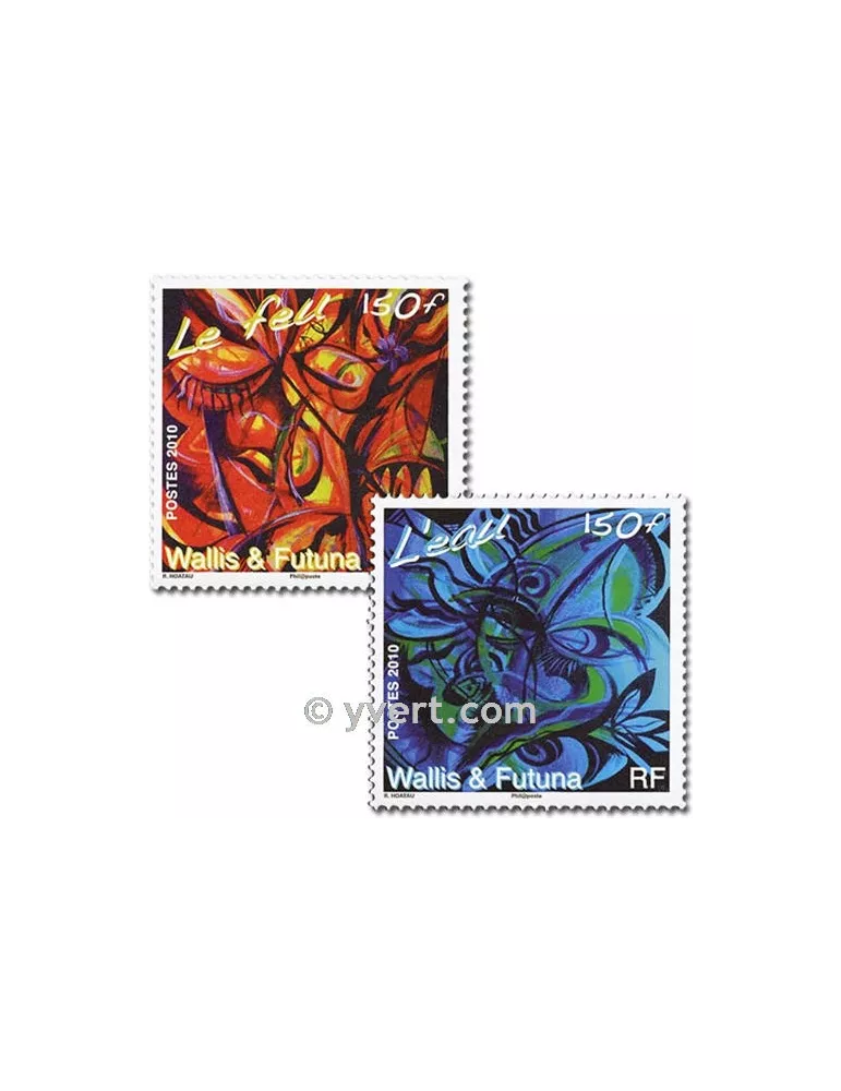 n° 742/743 -  Timbre Wallis et Futuna Poste