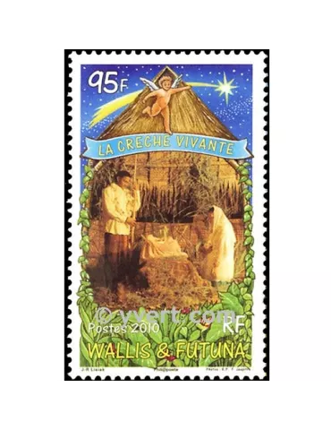 n° 744 -  Timbre Wallis et Futuna Poste 2
