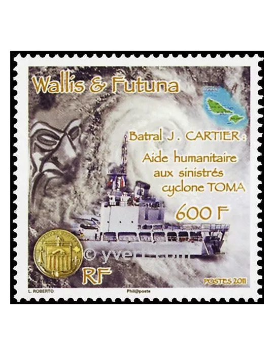 n° 747 -  Timbre Wallis et Futuna Poste