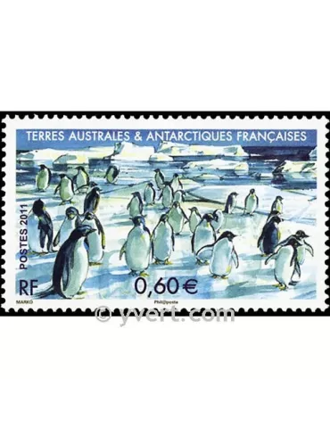 n° 598 -  Timbre TAAF Poste 2