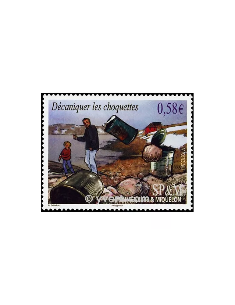 n° 1008 -  Timbre Saint-Pierre et Miquelon Poste