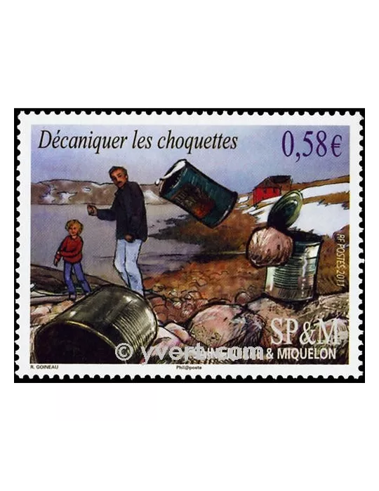 n° 1008 -  Timbre Saint-Pierre et Miquelon Poste