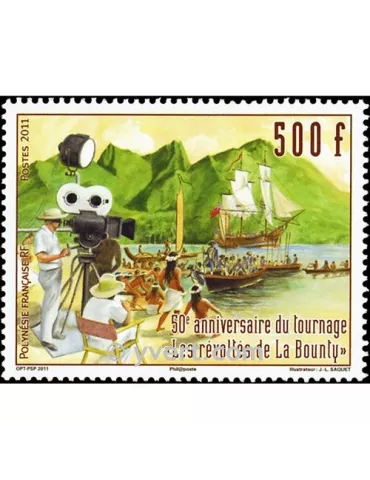 n° 972 -  Timbre Polynésie Poste 2