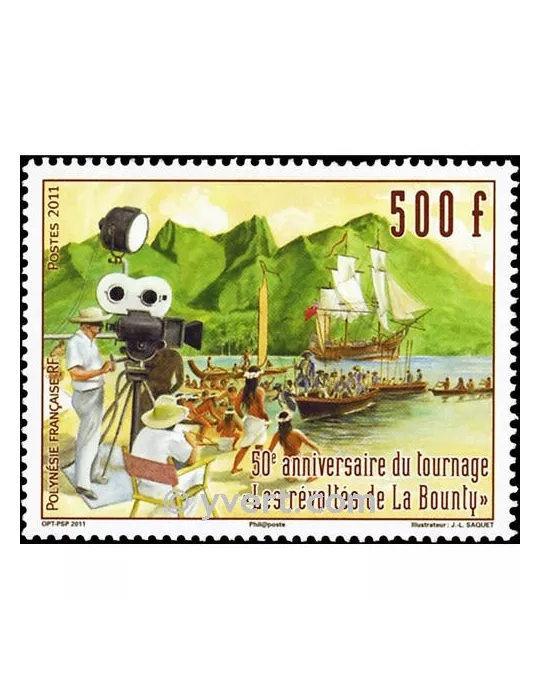 n° 972 -  Timbre Polynésie Poste