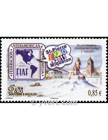 n° 1007 -  Timbre Saint-Pierre et Miquelon Poste 2