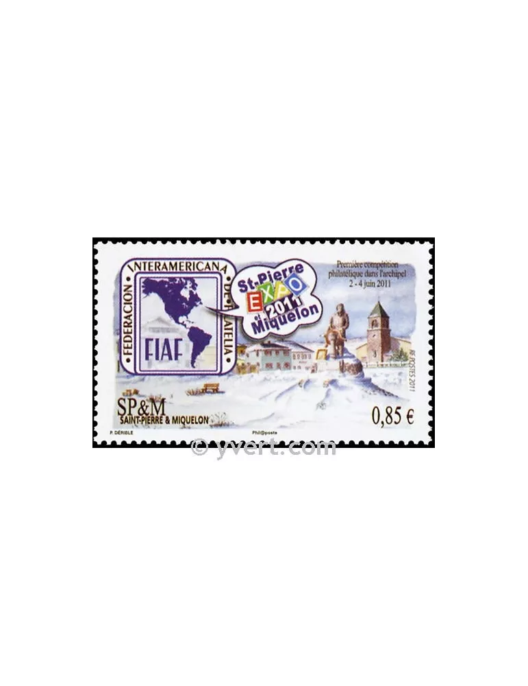 n° 1007 -  Timbre Saint-Pierre et Miquelon Poste