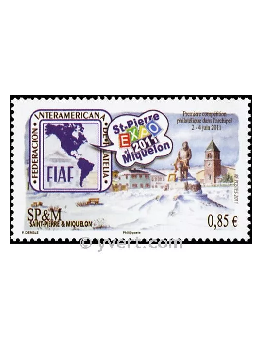n° 1007 -  Timbre Saint-Pierre et Miquelon Poste