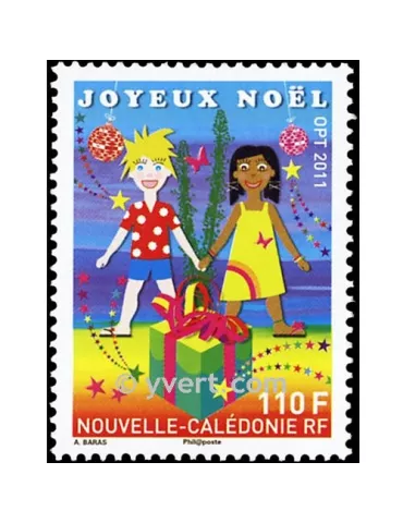 n° 1136 -  Timbre Nelle-Calédonie Poste 2