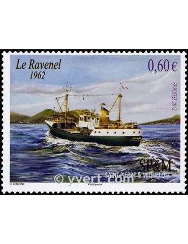 n° 1025 -  Timbre Saint-Pierre et Miquelon Poste 2