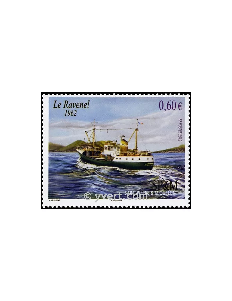 n° 1025 -  Timbre Saint-Pierre et Miquelon Poste