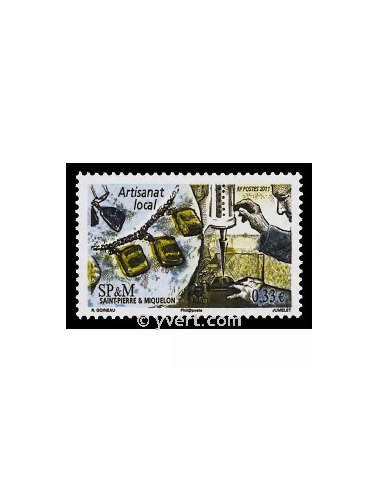 n° 1006 -  Timbre Saint-Pierre et Miquelon Poste