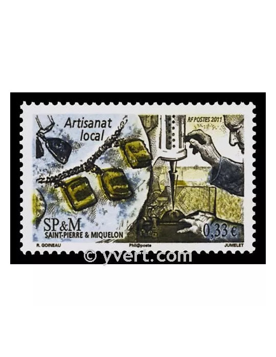 n° 1006 -  Timbre Saint-Pierre et Miquelon Poste