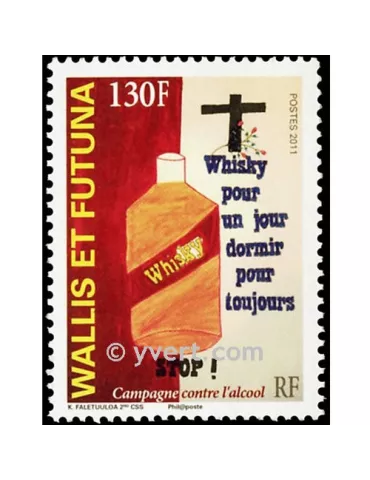 n° 752 -  Timbre Wallis et Futuna Poste 2