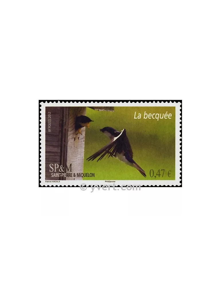 n° 1024 -  Timbre Saint-Pierre et Miquelon Poste