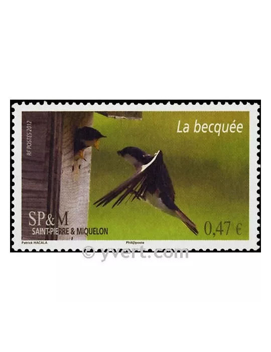 n° 1024 -  Timbre Saint-Pierre et Miquelon Poste