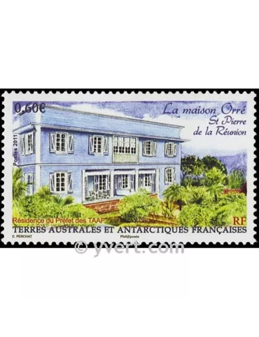 n° 596 -  Timbre TAAF Poste 2