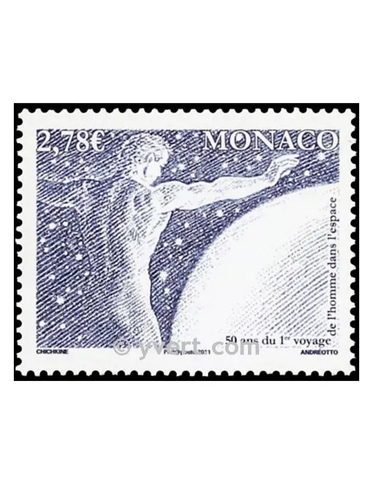 n° 2798 -  Timbre Monaco Poste