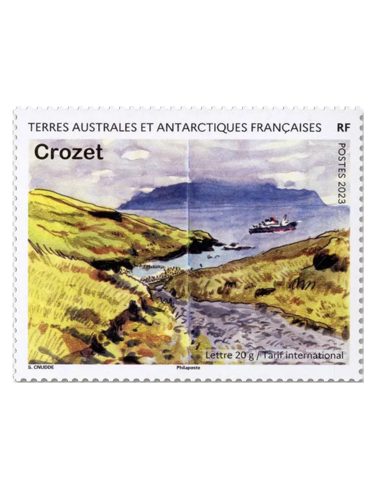 n° C1050 - Timbre TAAF Poste (CARNET MARION DUFRESNE)