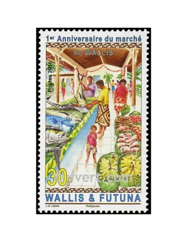 n° 757 -  Timbre Wallis et Futuna Poste 2