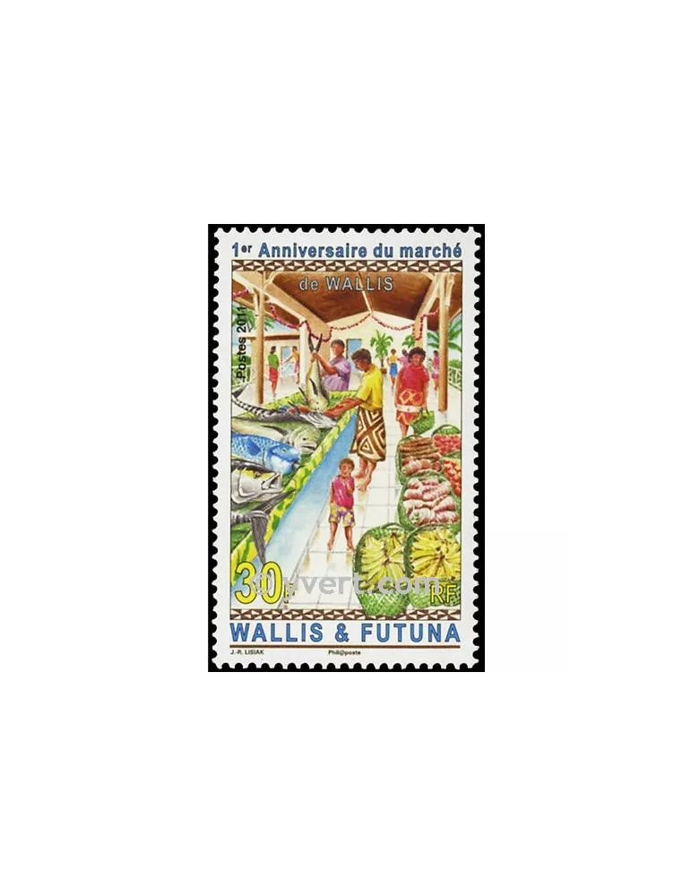 n° 757 -  Timbre Wallis et Futuna Poste