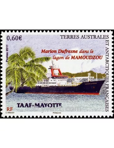 n° 601 -  Timbre TAAF Poste 2