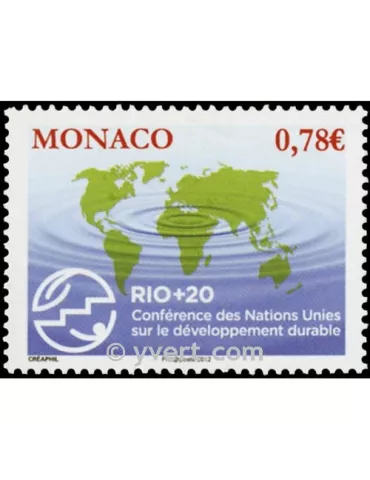 n° 2832 -  Timbre Monaco Poste 2