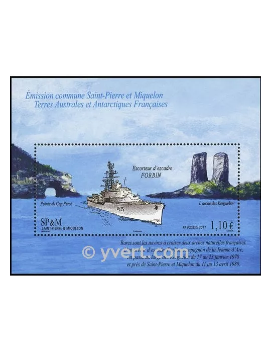 n° 1022 (BF 19) -  Timbre Saint-Pierre et Miquelon Poste
