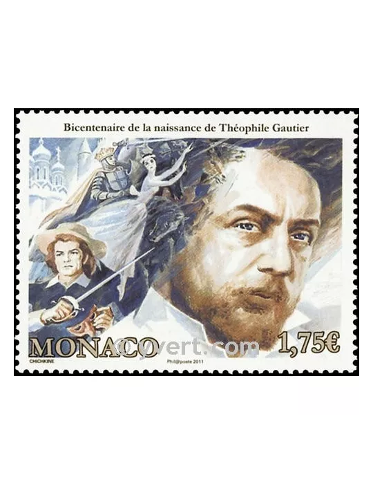 n° 2800 -  Timbre Monaco Poste