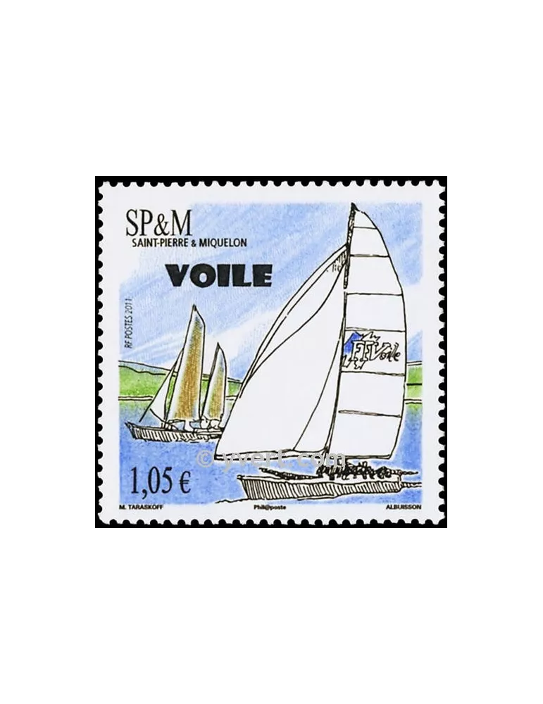 n° 1009 -  Timbre Saint-Pierre et Miquelon Poste