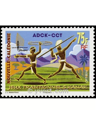 n° 1131 -  Timbre Nelle-Calédonie Poste 2