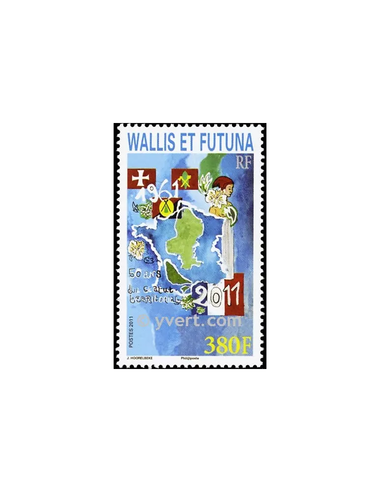n° 754 -  Timbre Wallis et Futuna Poste