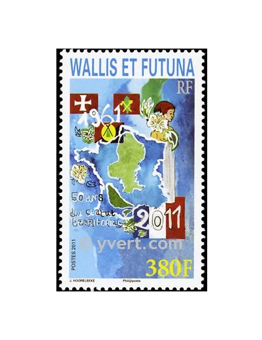 n° 754 -  Timbre Wallis et Futuna Poste