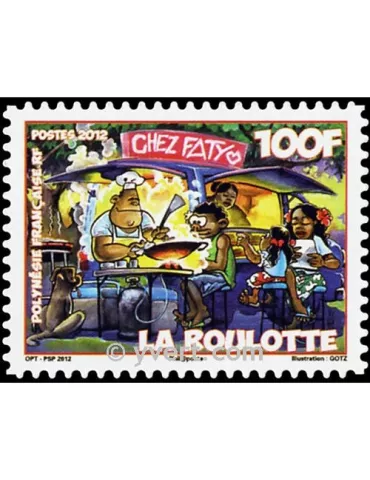 n° 981 -  Timbre Polynésie Poste 2