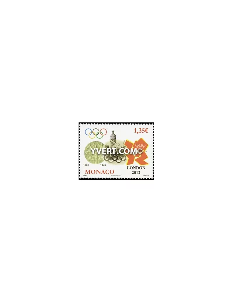n° 2836 -  Timbre Monaco Poste