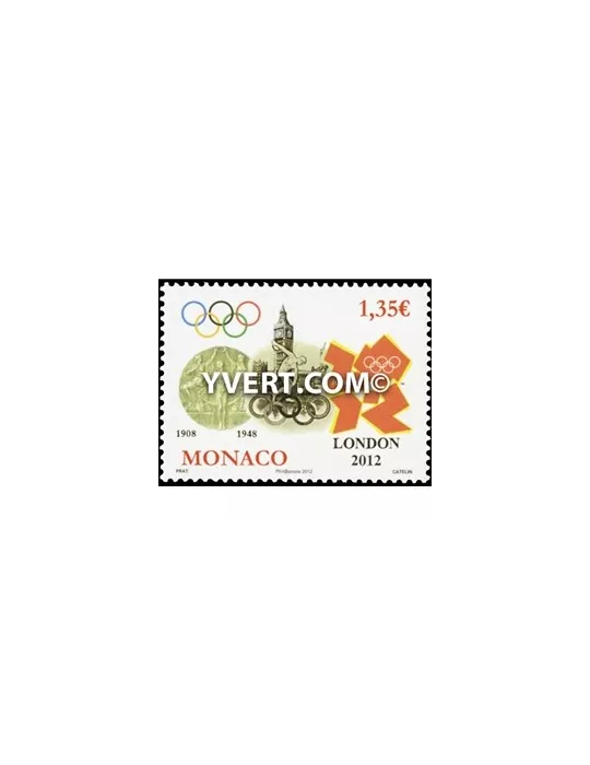 n° 2836 -  Timbre Monaco Poste