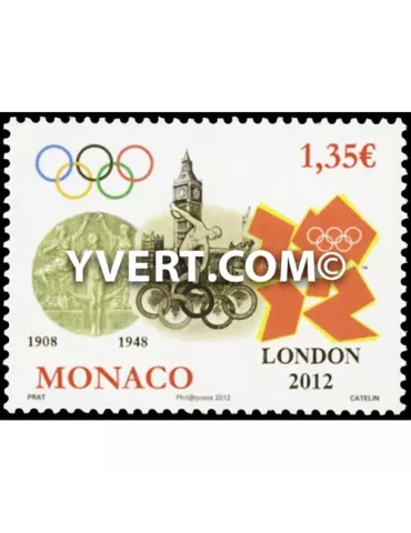 n° 2836 -  Timbre Monaco Poste 2