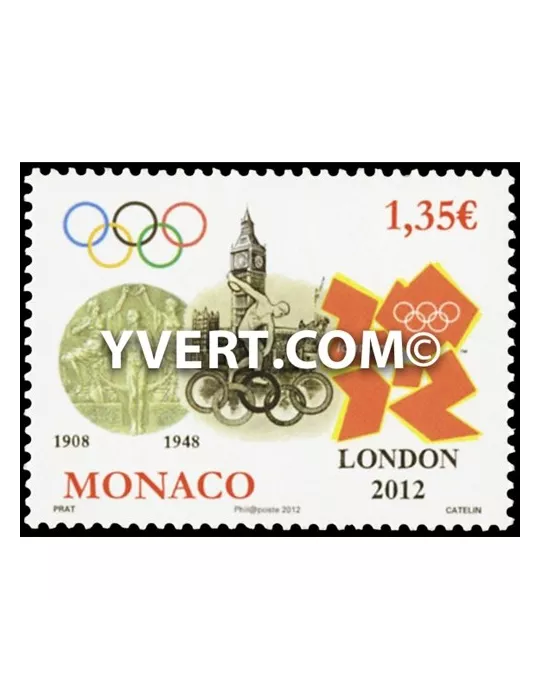 n° 2836 -  Timbre Monaco Poste