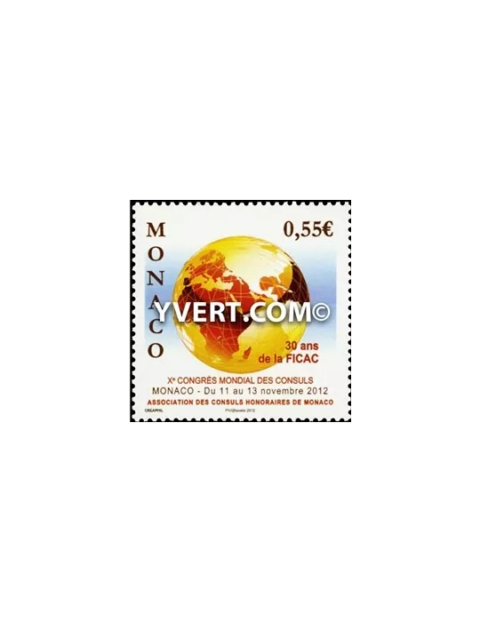 n° 2839 -  Timbre Monaco Poste