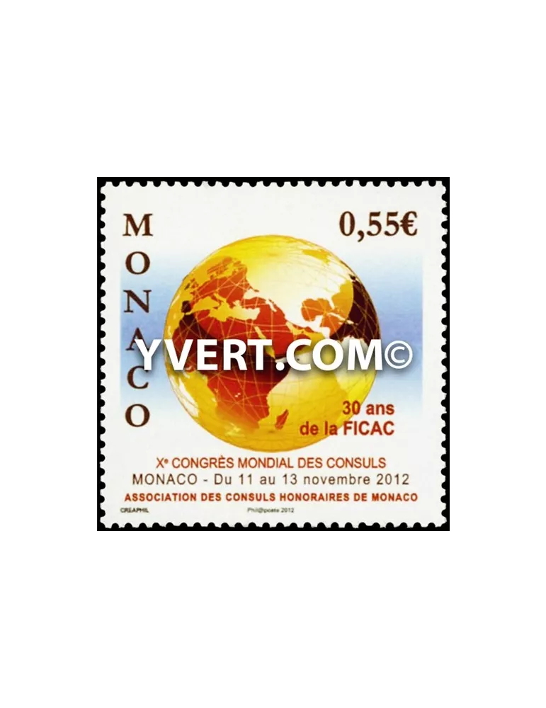 n° 2839 -  Timbre Monaco Poste