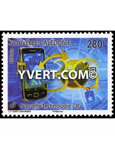 n° 1164 -  Timbre Nelle-Calédonie Poste 2