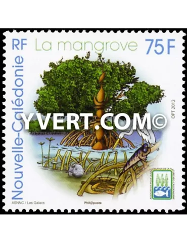 n° 1166 -  Timbre Nelle-Calédonie Poste 2